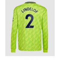Manchester United Victor Lindelof #2 Fotballklær Tredjedrakt 2022-23 Langermet